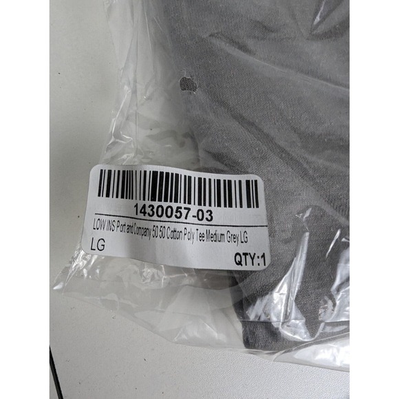 Lowe's Independent Service Provider T-shirt Men's Size Large Gray 50/50 Blend - Picture 4 of 5
